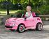 Детский электромобиль Fiat 500 Star Pink R/C, цвет – розовый  - миниатюра №11